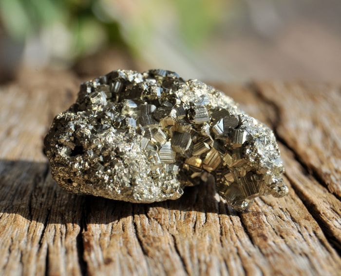 AA Pyrite Cluster from Peru - 60 gram - FREE Delivery