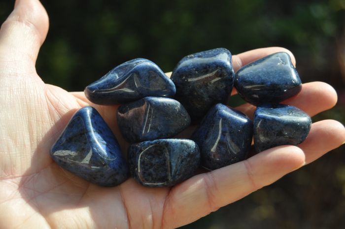 DUMORTIERITE Crystal - Tumbled Stone