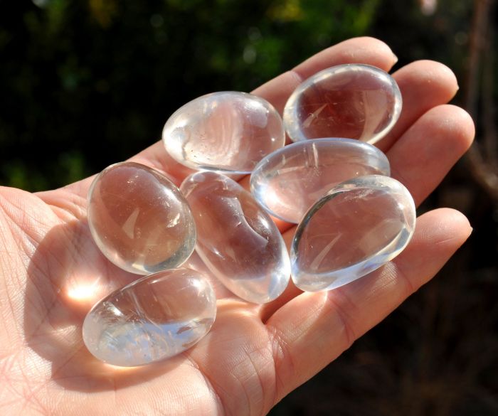 CLEAR QUARTZ Pocket Stone Crystal - AA Quality Grade Mineral Ethically Sourced