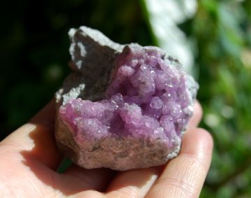 Raw Cobalto Calcite Cluster, Druzy Cobaltoan Calcite, Pink Purple Crystals, Love and Forgiveness